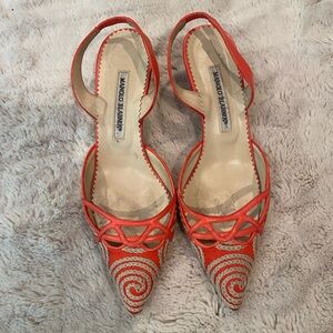 Vintage Manolo Blahnik Slingbacks
